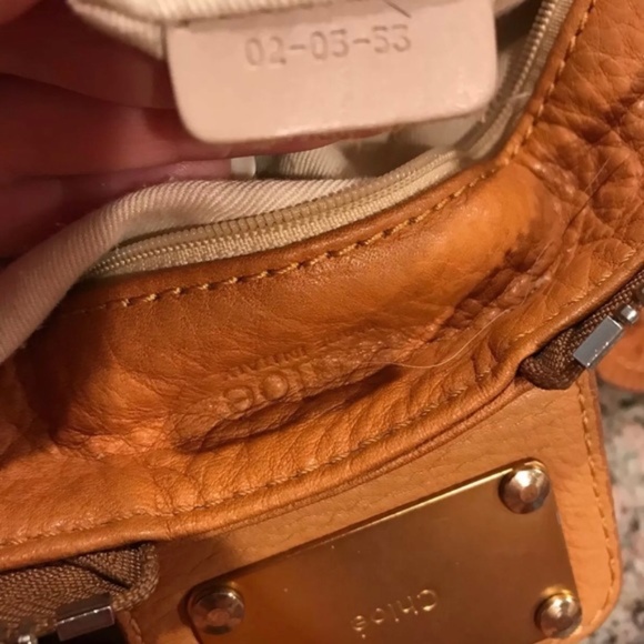 COPY - Chloe Camel Pebbled Leather Paddington Bag - Picture 6 of 10